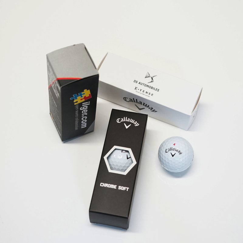 scatola per palline da golf personalizzata